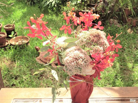 敬老の日 花いちりんは沖縄コザの花屋または古民家カフェ