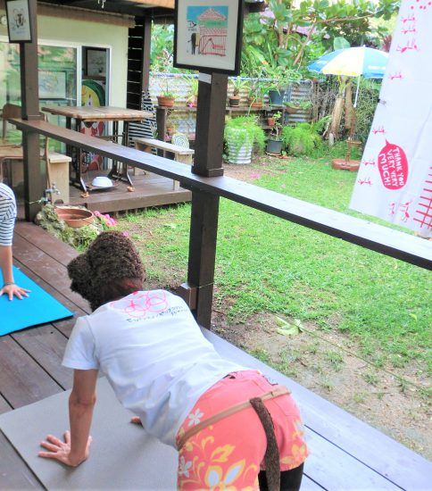 お庭YOGA